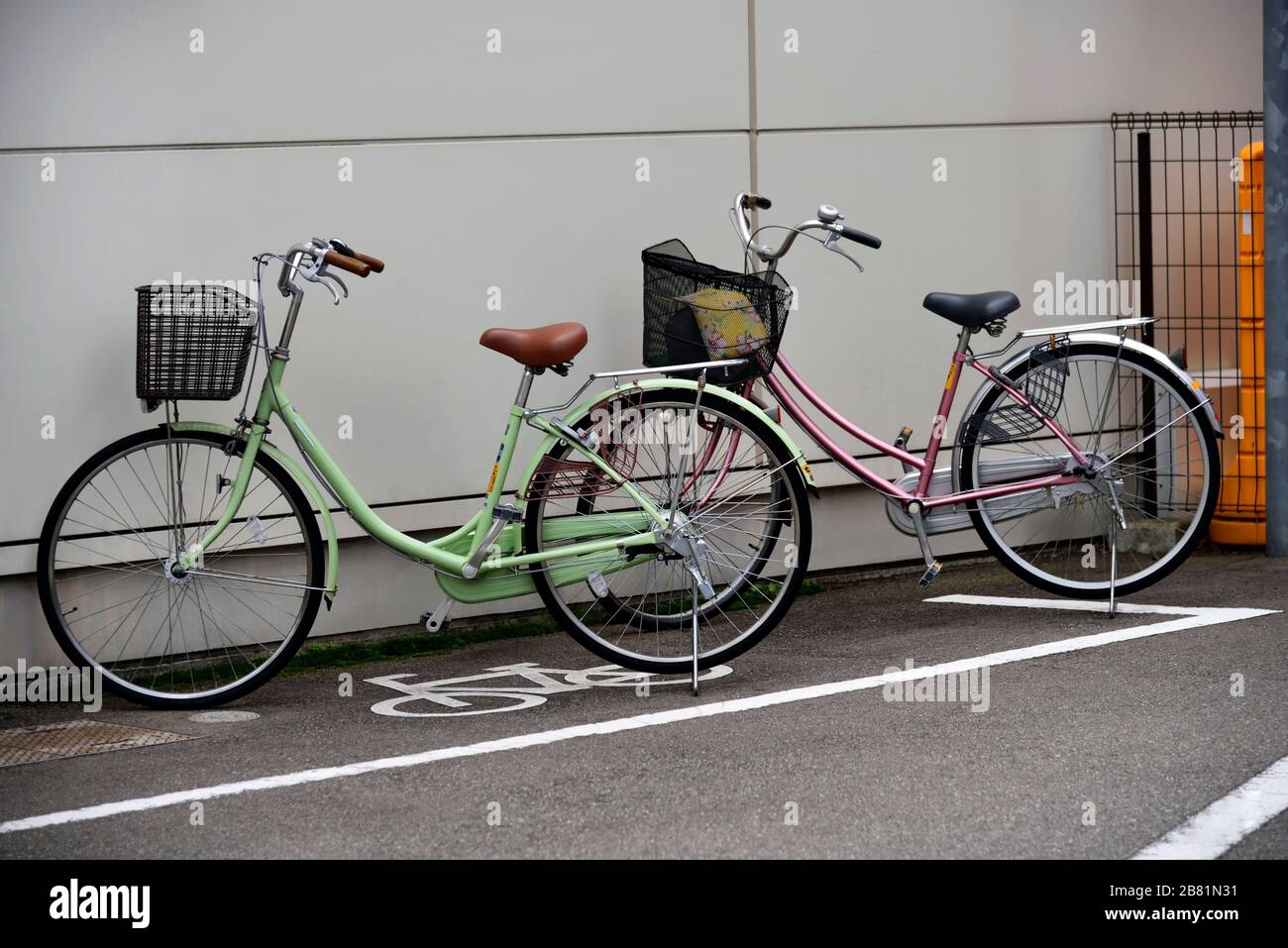 bicycles in Japan Stock Photo Alamy