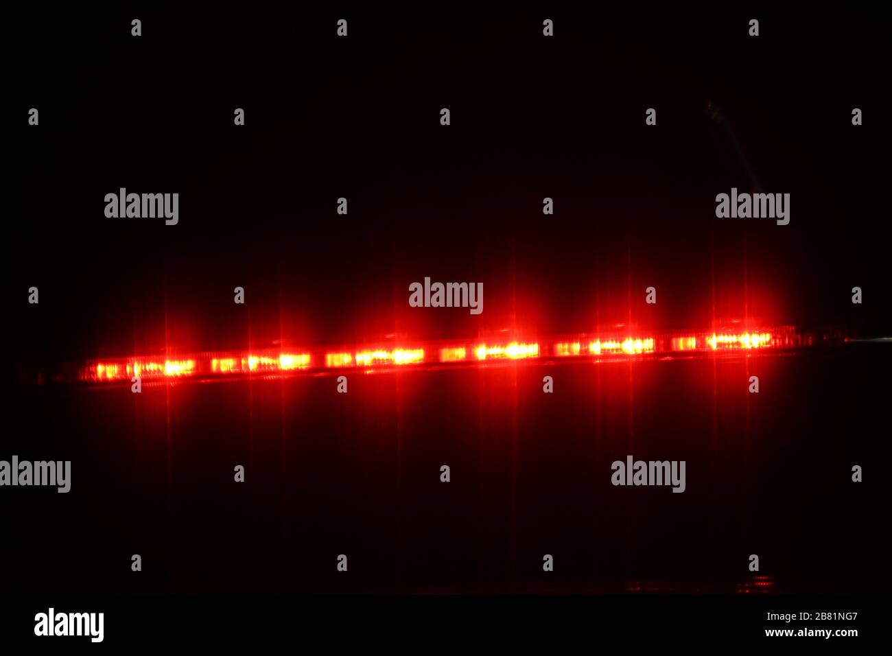 warning light car, brake light, hazard lights Night light effect