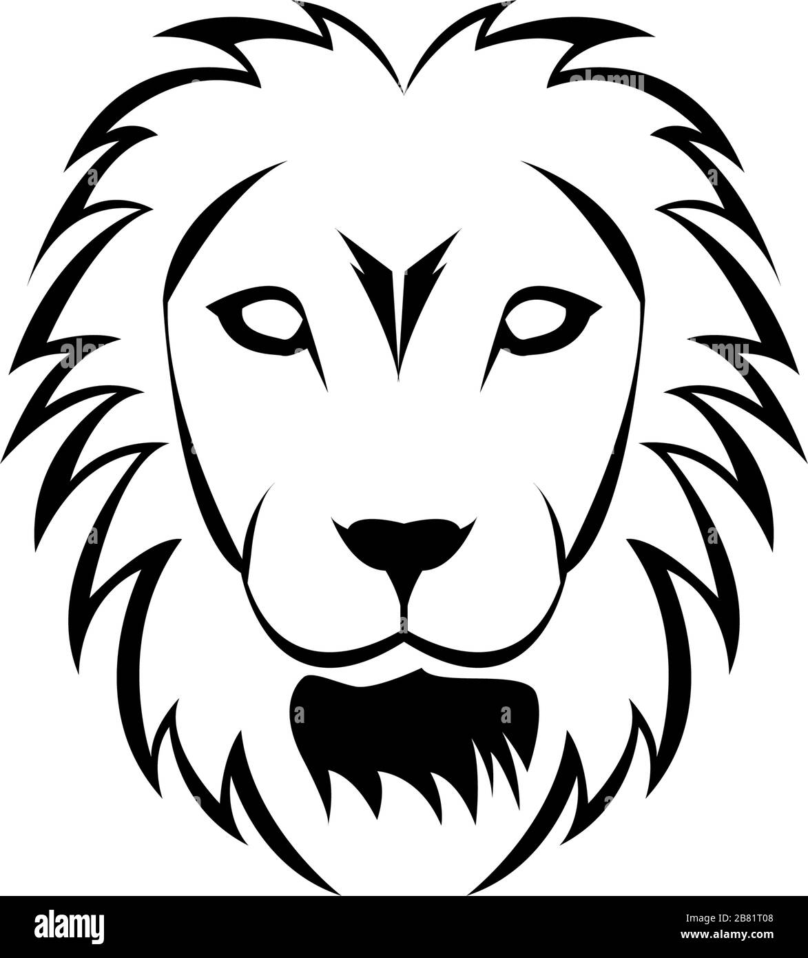 Lion graphic design template vector isolated Stock Vector Image & Art -  Alamy
