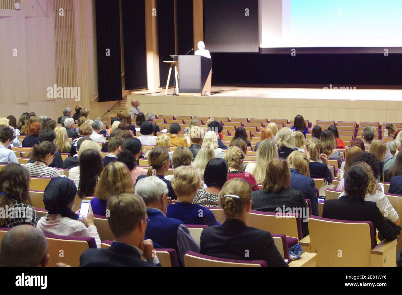 Symposium hall hi-res stock photography and images - Alamy