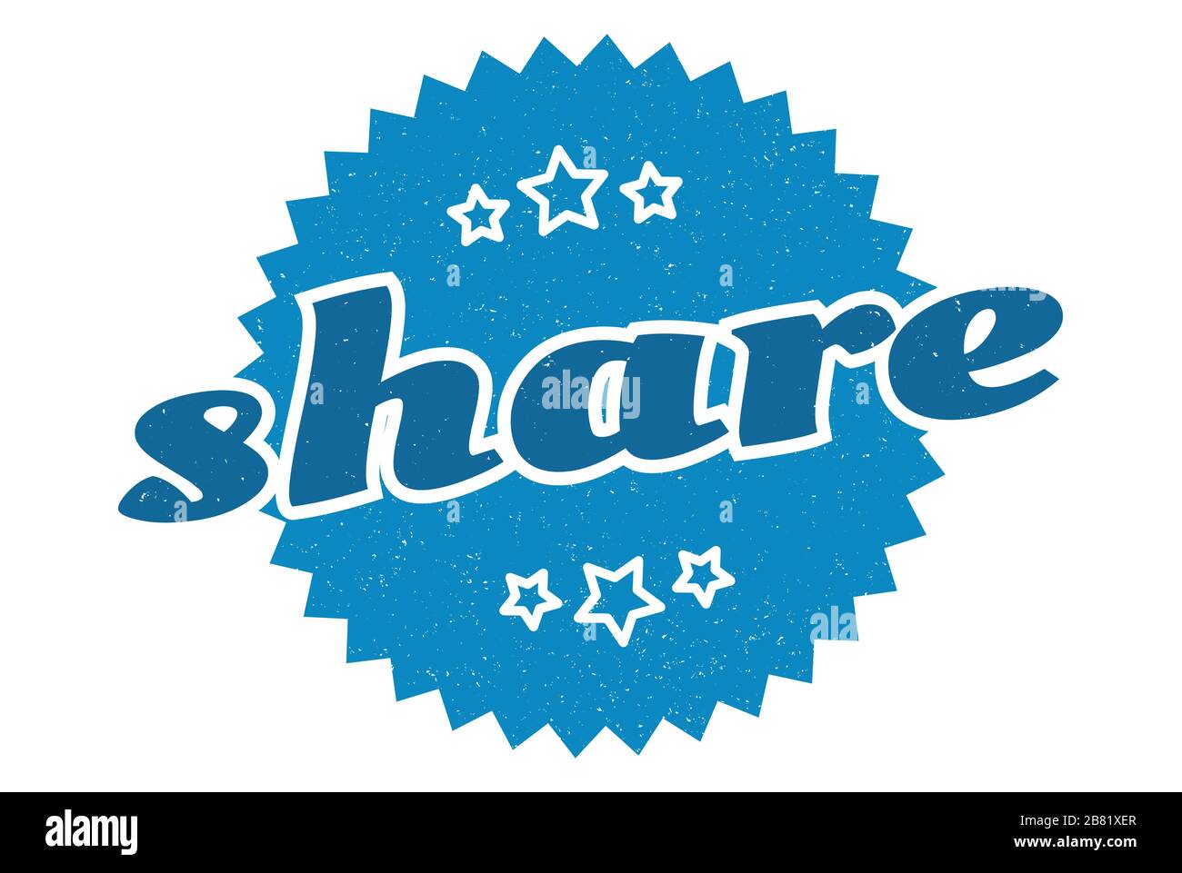 share sign. share round vintage retro label. share Stock Vector Image ...