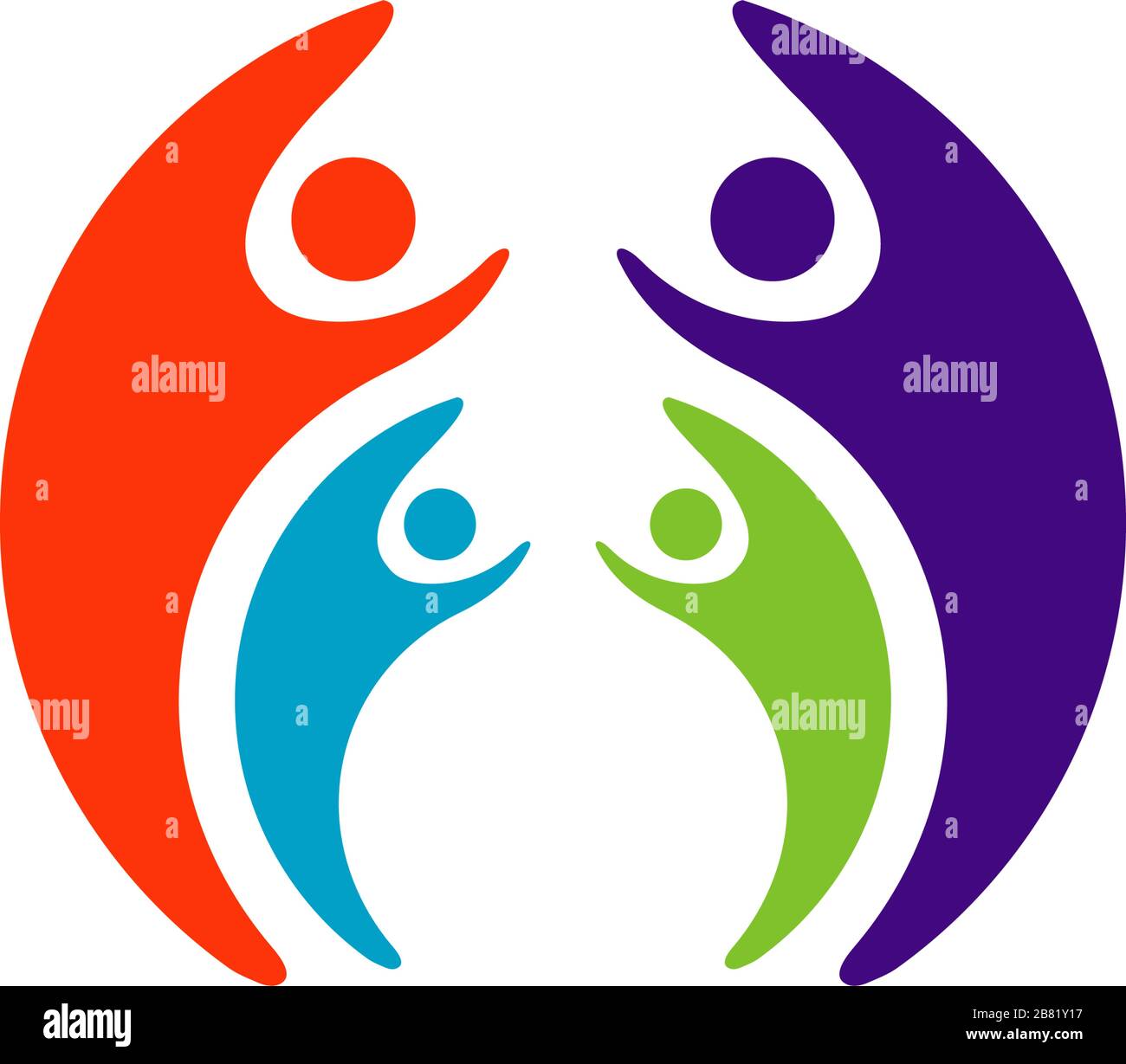 Corporate volunteer work Stock Vector Images - Alamy