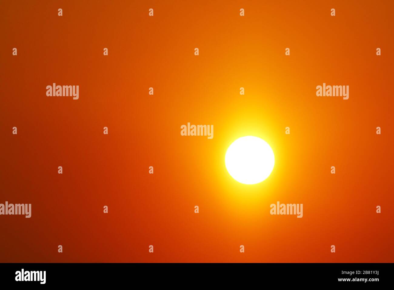 Sky Sunset Background Silhouette orange gold, Sun Bright big sun on sky