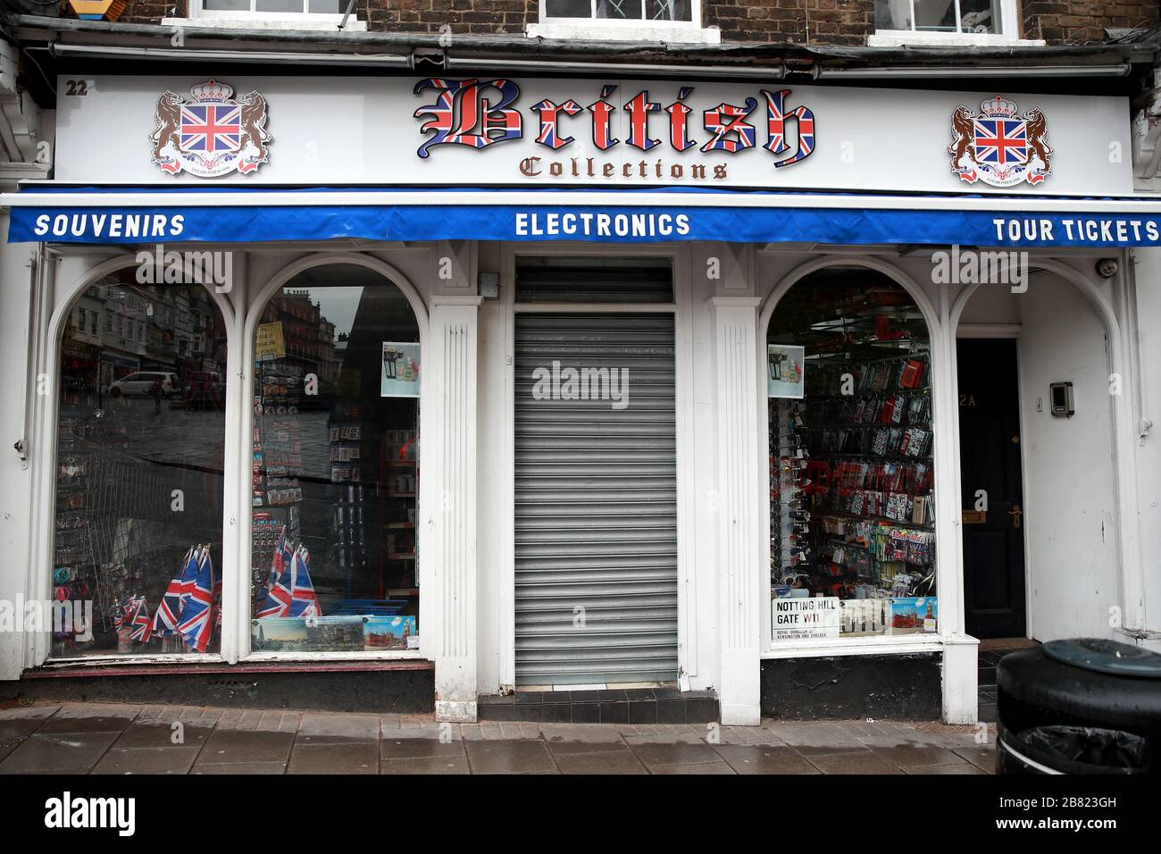 Uk Collection A closed British Collections store in Windsor Stock Photo - Alamy