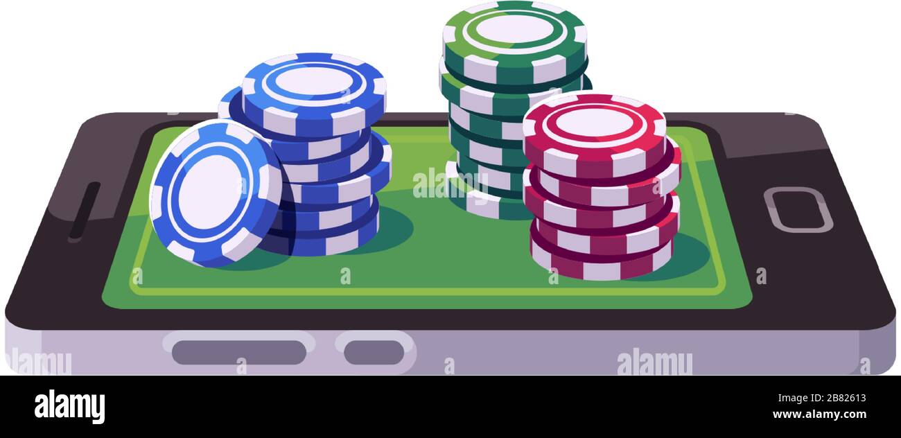 Chips stacked Stock Vector Images Alamy