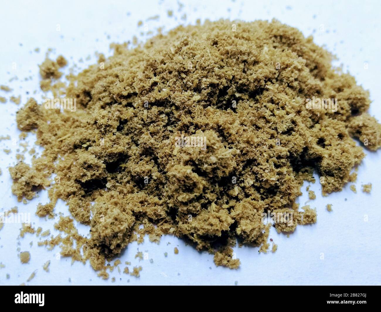 A picture of coriander powder Stock Photo Alamy