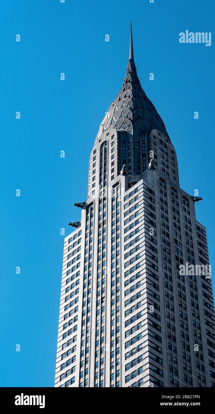 Chrysler Building, Manhattan, New York City Stock Photo