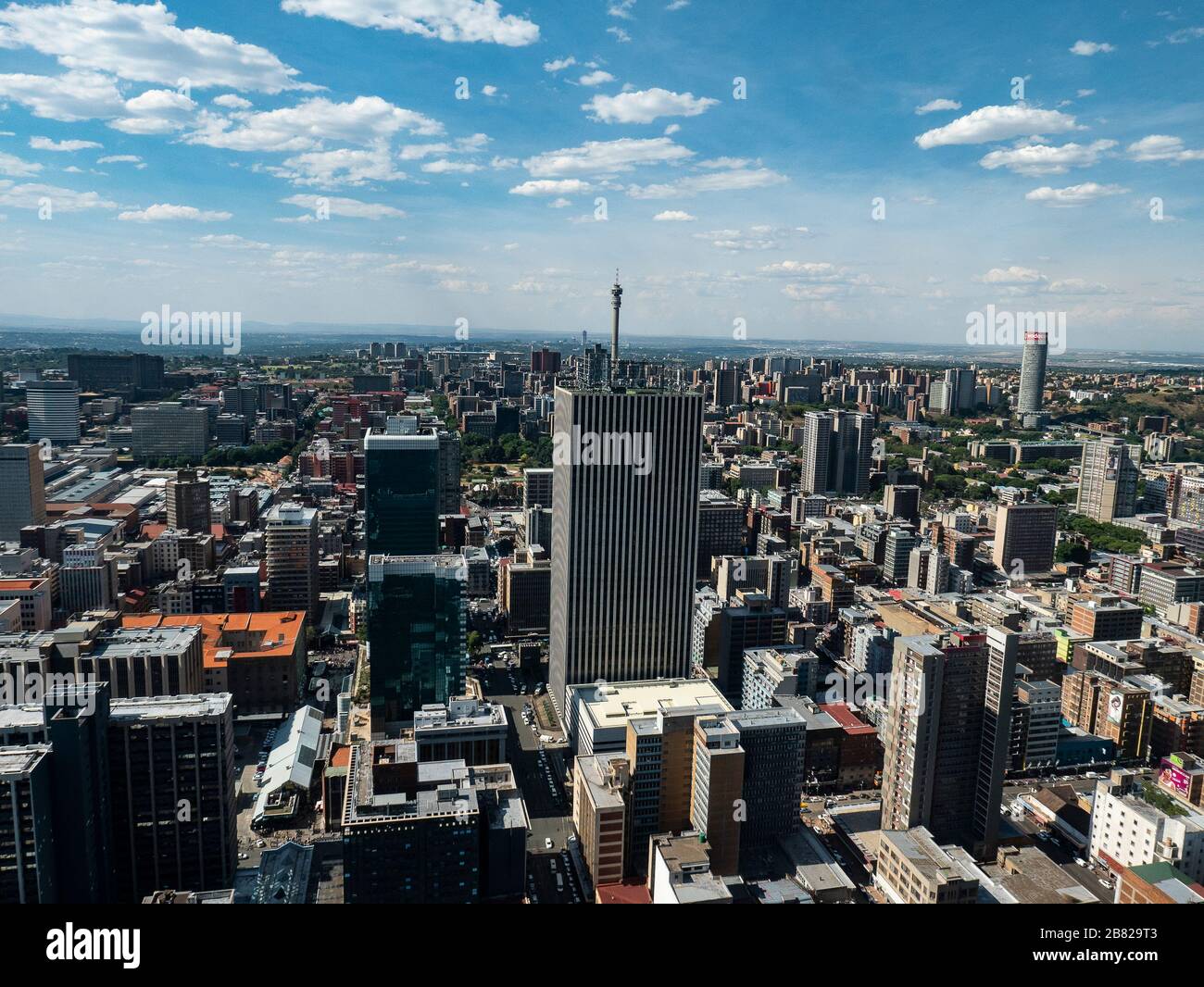 Johannesburg cityscape Stock Photo
