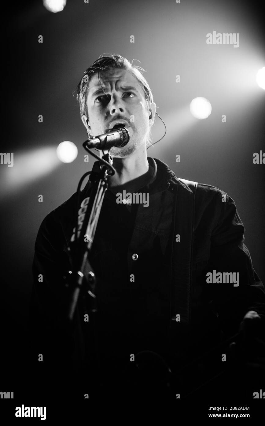 Vocalist and guitarist paul banks Black and White Stock Photos & Images