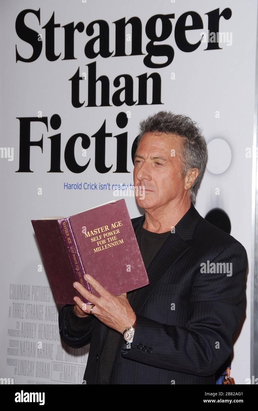 Dustin Hoffman at the Los Angeles Premiere of "Stranger Than Fiction" held at the Mann Village