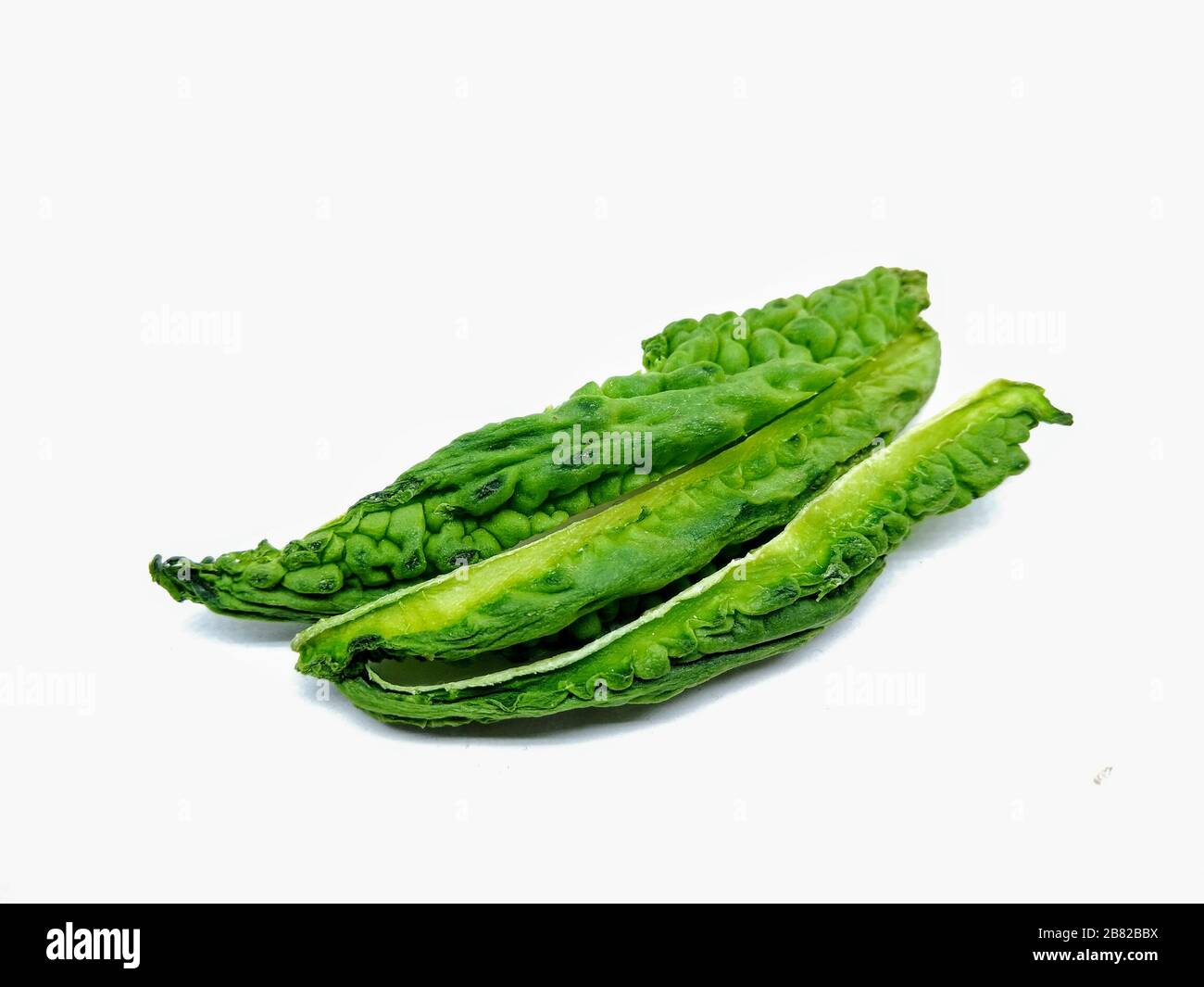 Bitter gourd plant Cut Out Stock Images & Pictures - Alamy