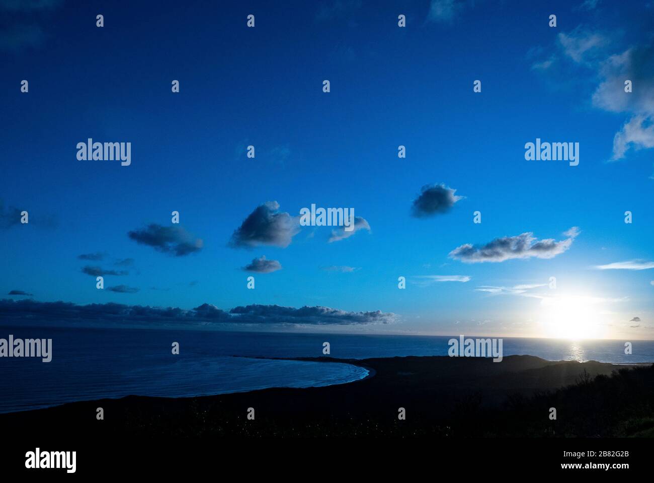 Sunset, Knysna, Garden Route, South Africa Stock Photo