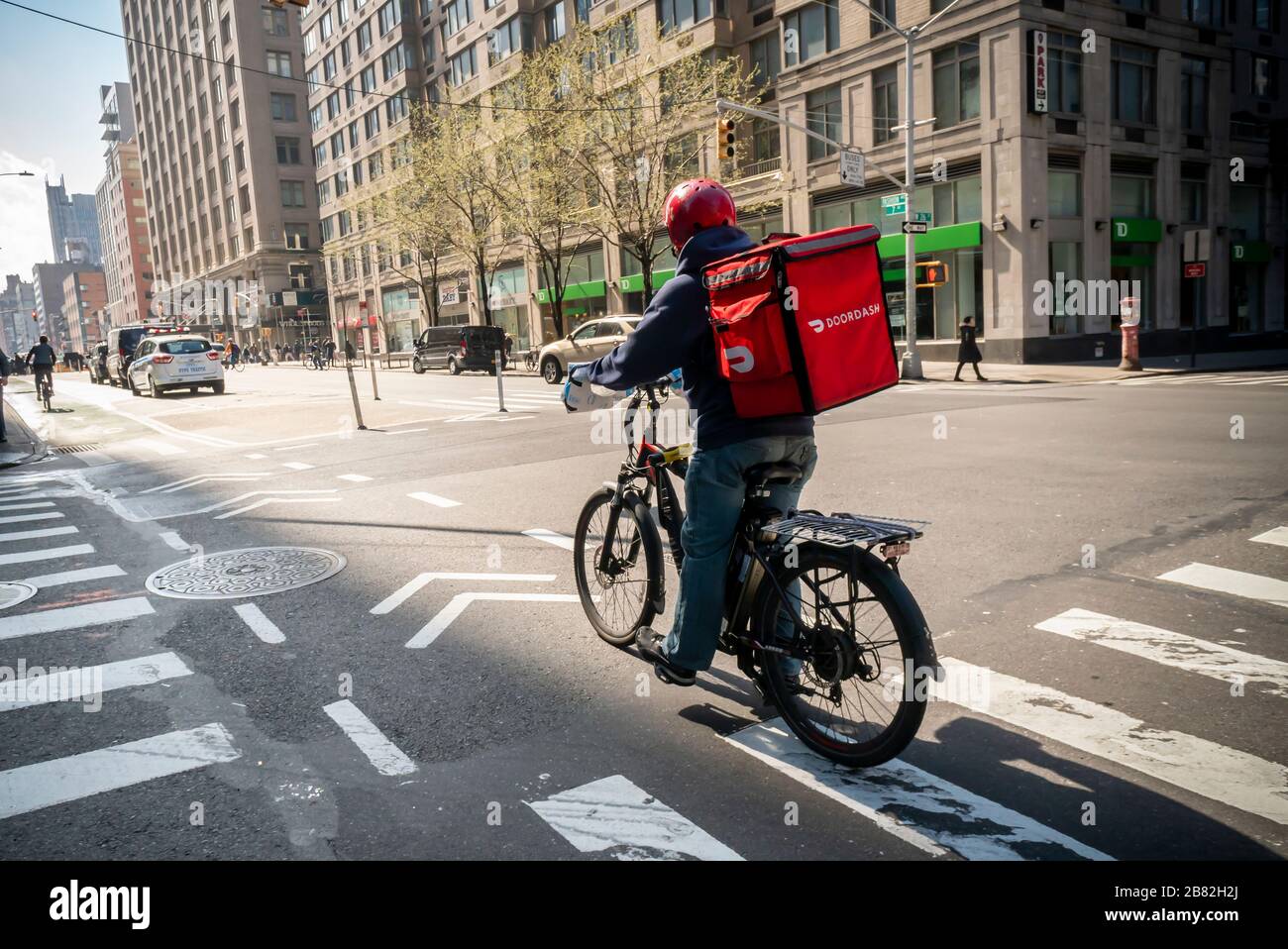 doordash delivery bike