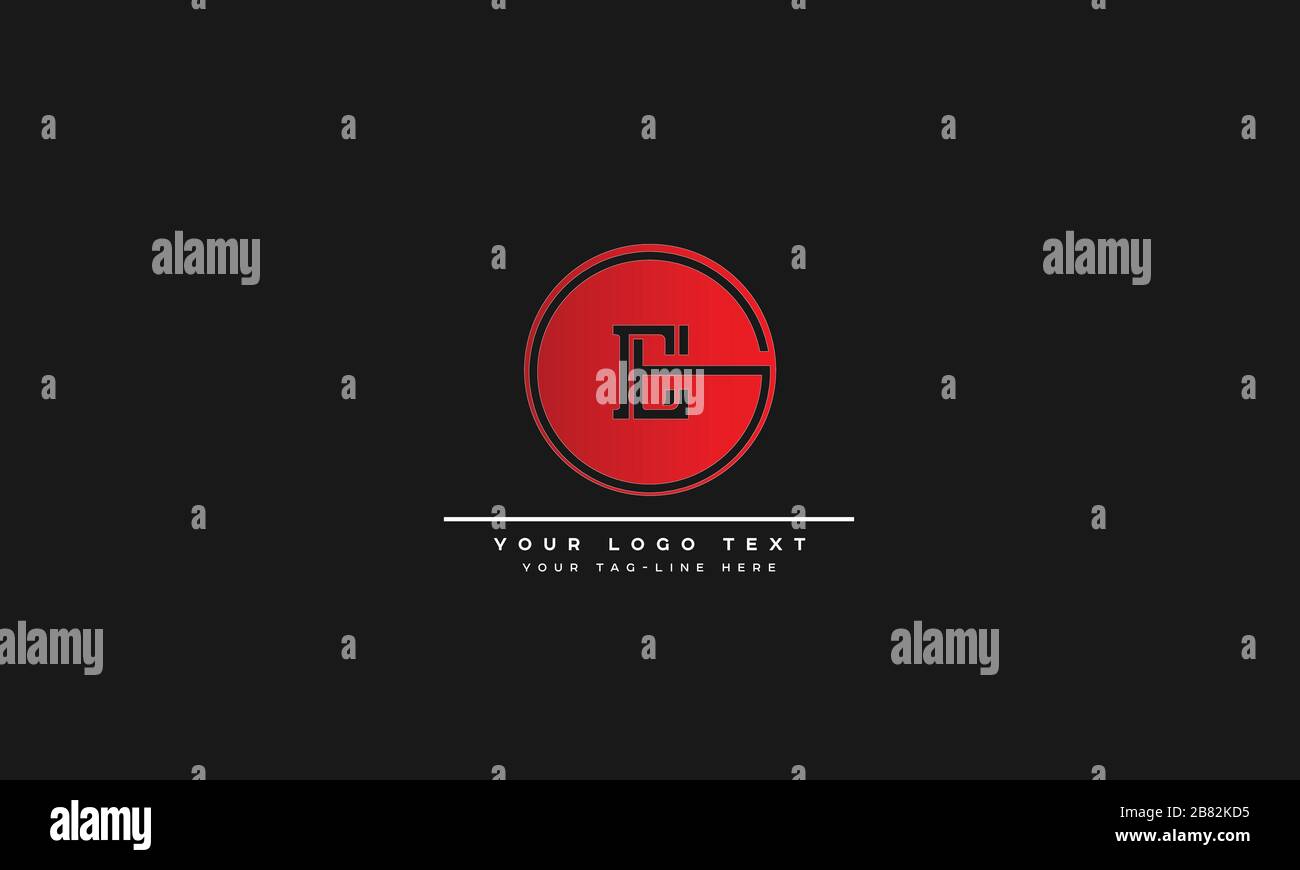 abstract alphabet Letter E, EE logo,icon and Monogram Stock Vector