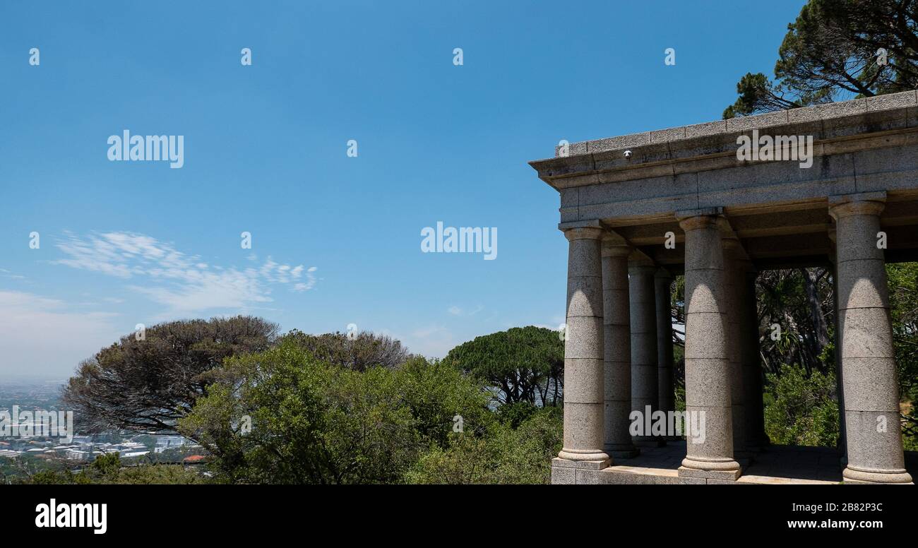 Rhodes Memorial, Cape Town, South Africa Stock Photo