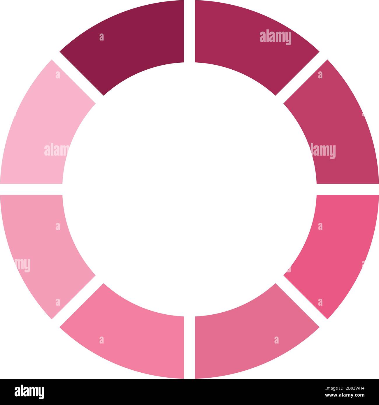 striped loading circle flat style icon vector design Stock Vector Image ...