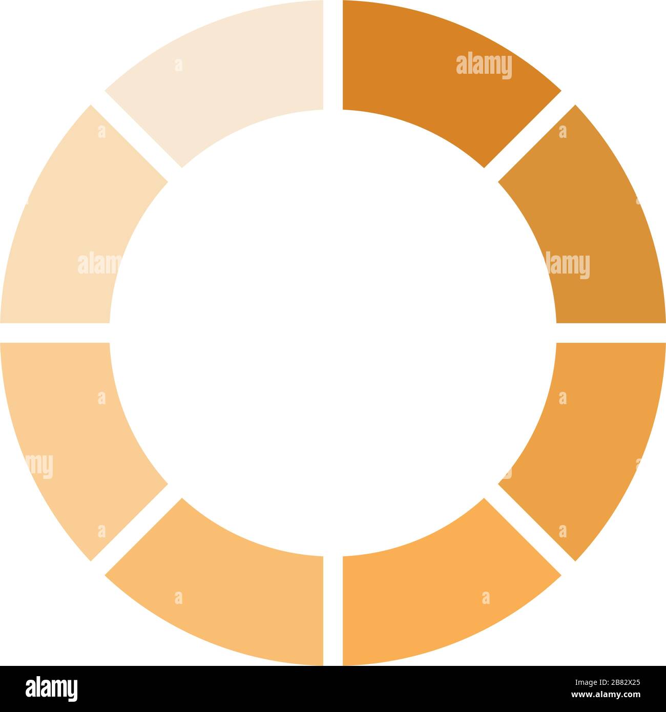 striped loading circle flat style icon vector design Stock Vector Image ...