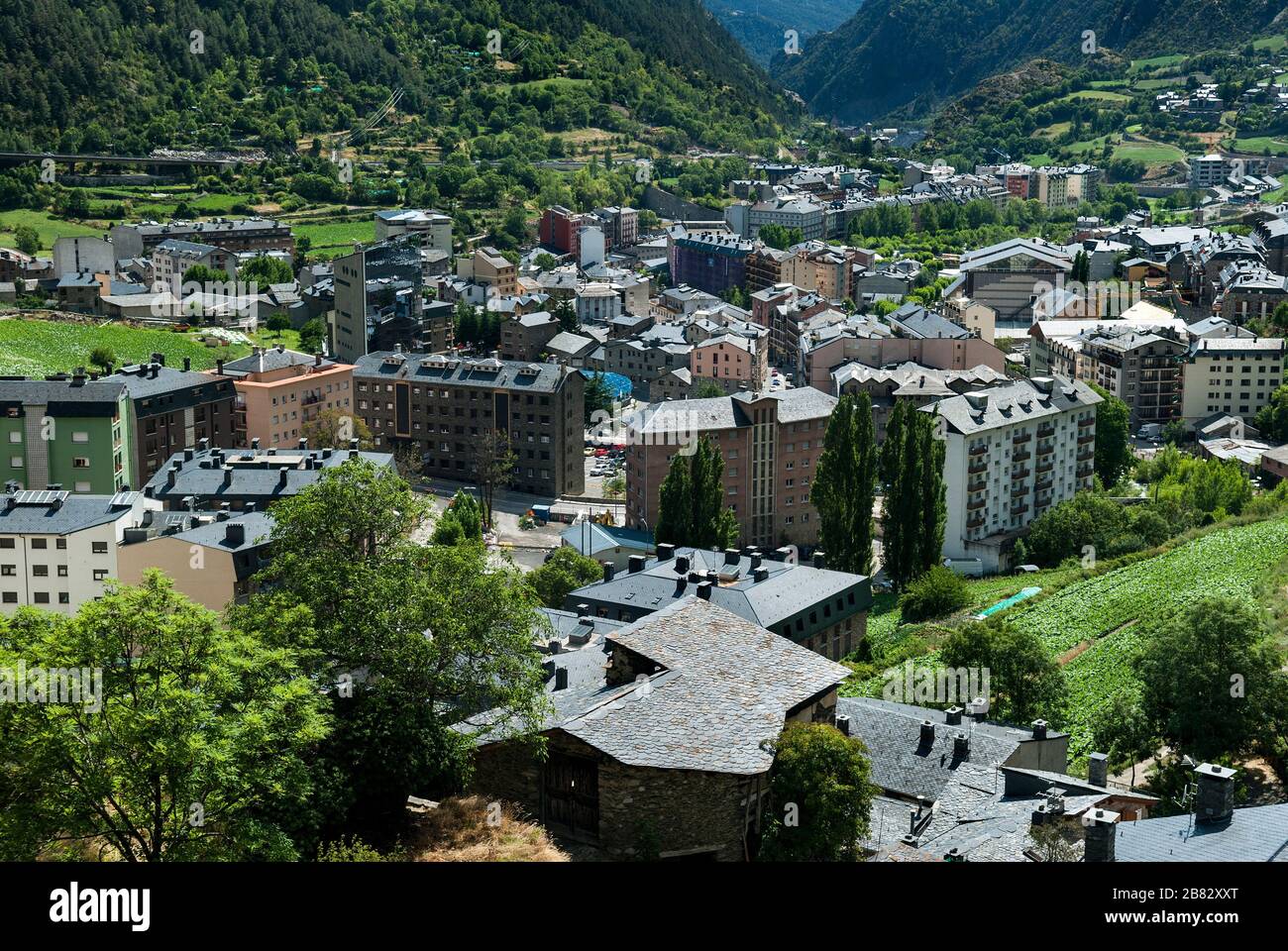 Encamp, Andorra, Europe Stock Photo