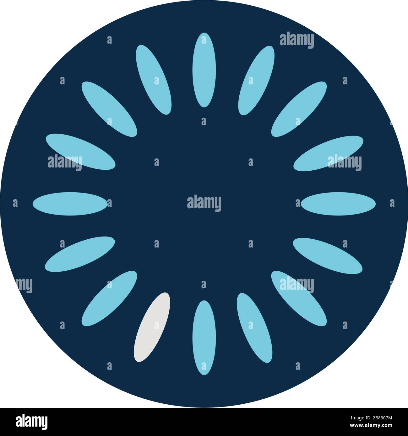 lines loading circle block style icon vector design Stock Vector Image ...