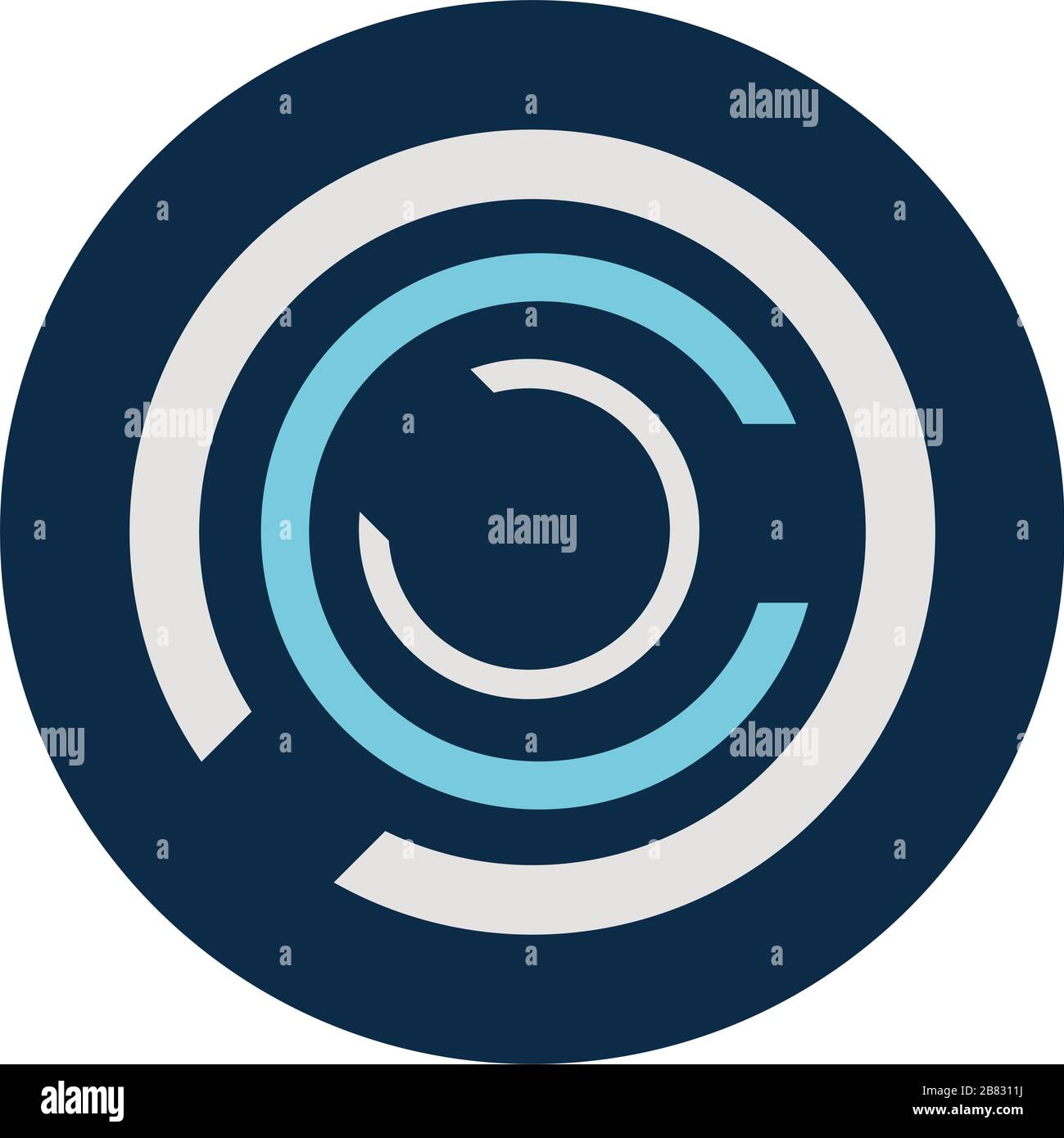 lines loading circle block style icon vector design Stock Vector Image ...