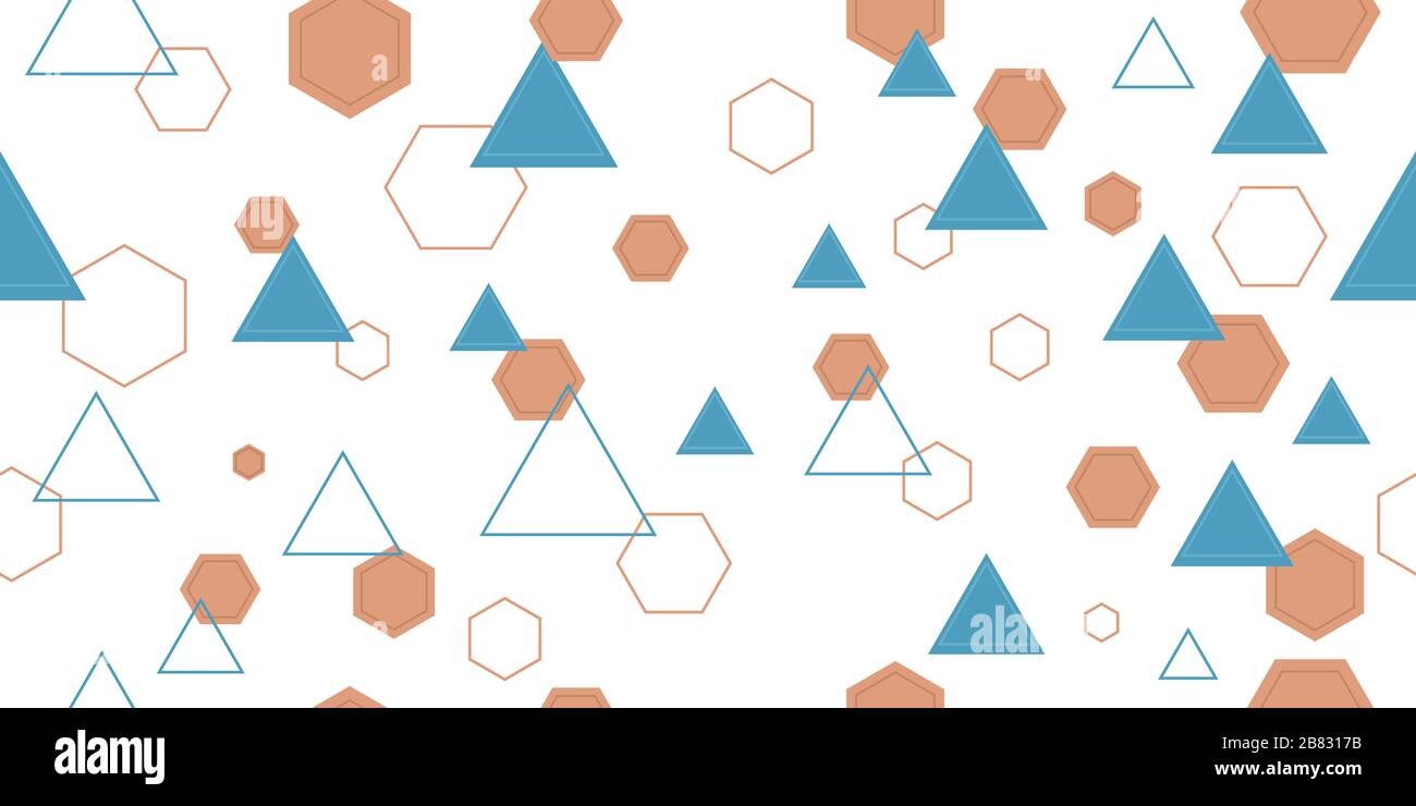 Hexagon hexagons shape shapes Cut Out Stock Images & Pictures - Alamy