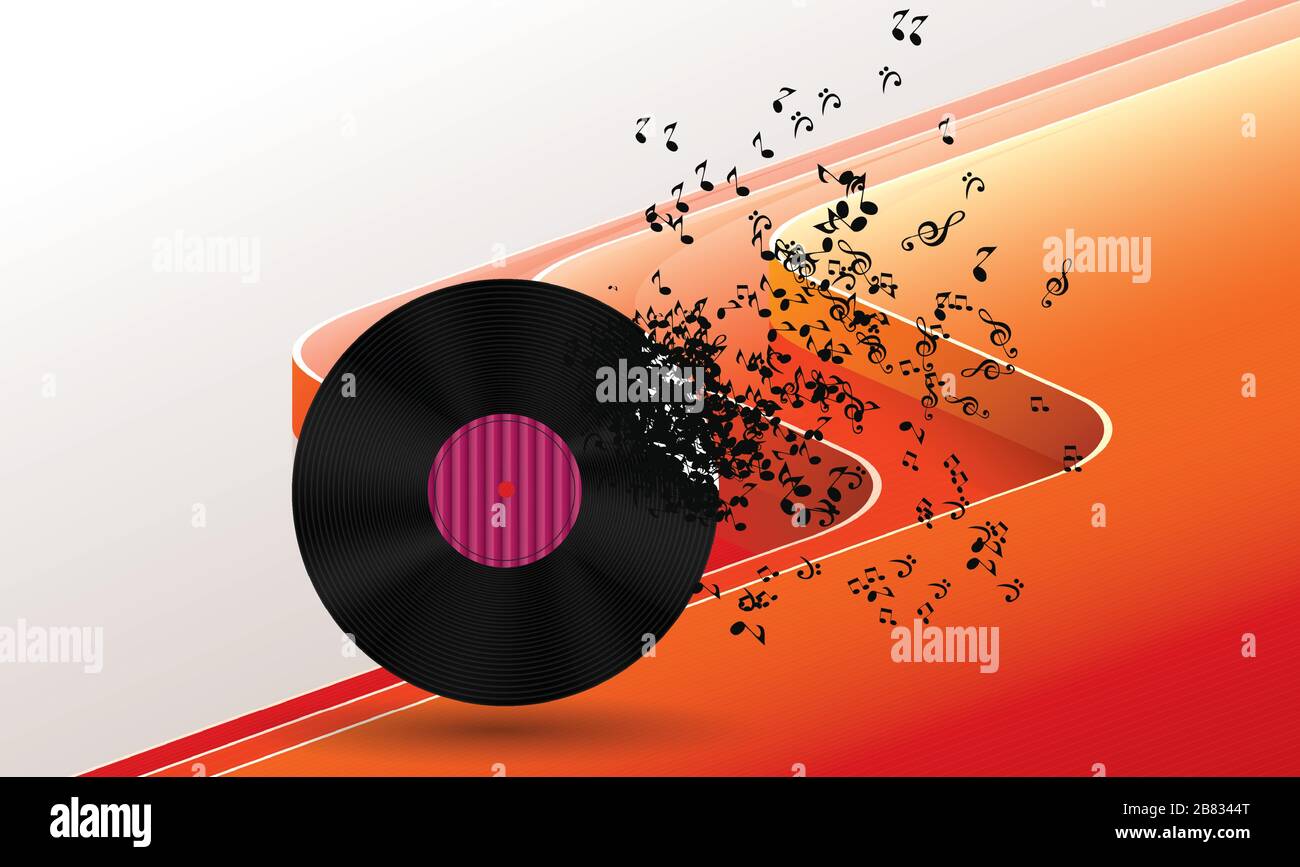 music components are on abstract background Stock Vector Image & Art Alamy
