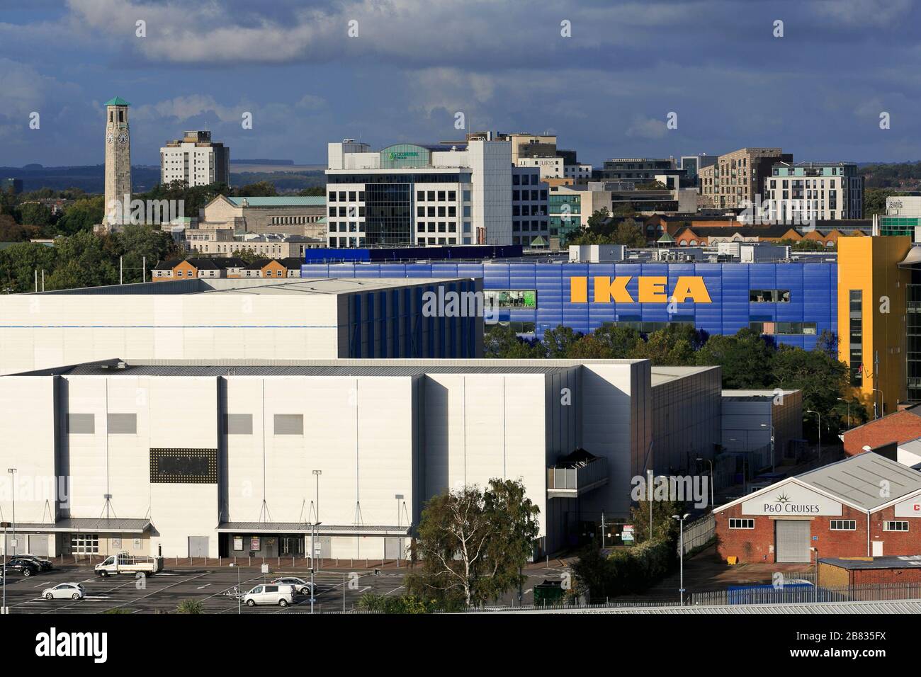IKEA store, Southampton, Hampshire, England, United Kingdom Stock Photo