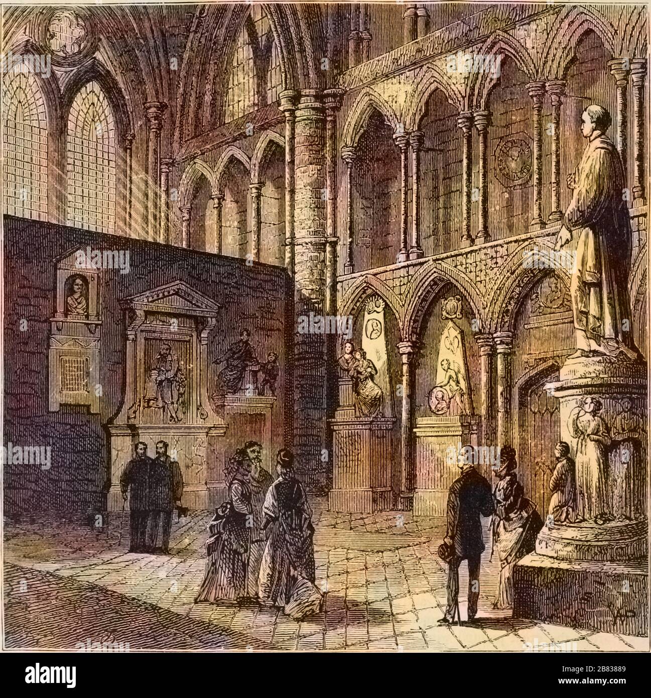 Westminster abbey poet corner london hires stock photography and