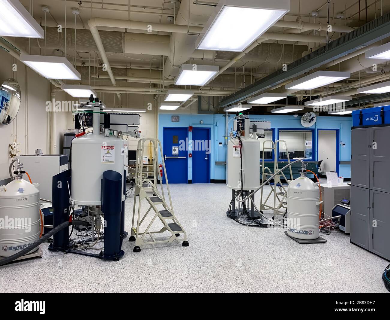 Cambridge MA USA 3/16/2020 NMR machines, NMR is Nuclear