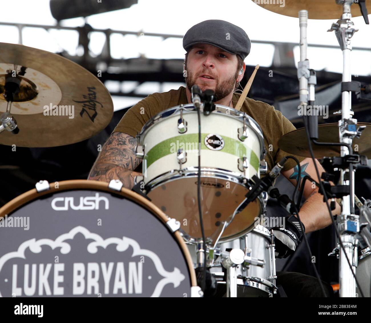 Luke Bryan Schlagzeuger Verletzt