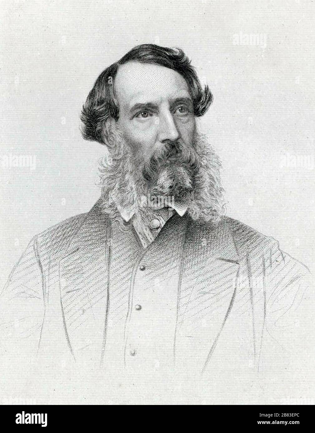 EDWARD EYRE (1815-1901) English colonial administrator and explorer of Australia Stock Photo