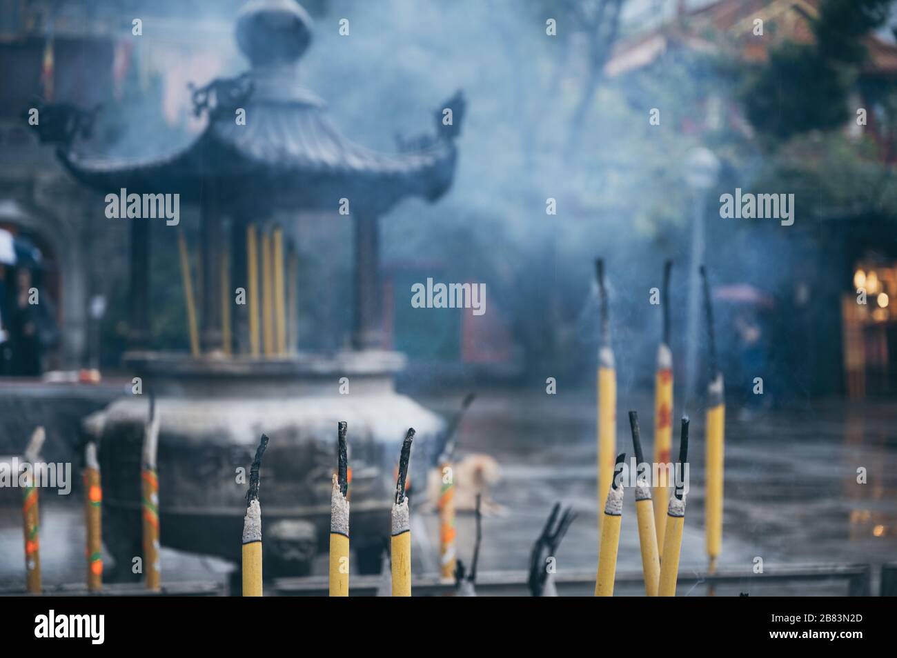 Fire god incense burner hi-res stock photography and images - Alamy