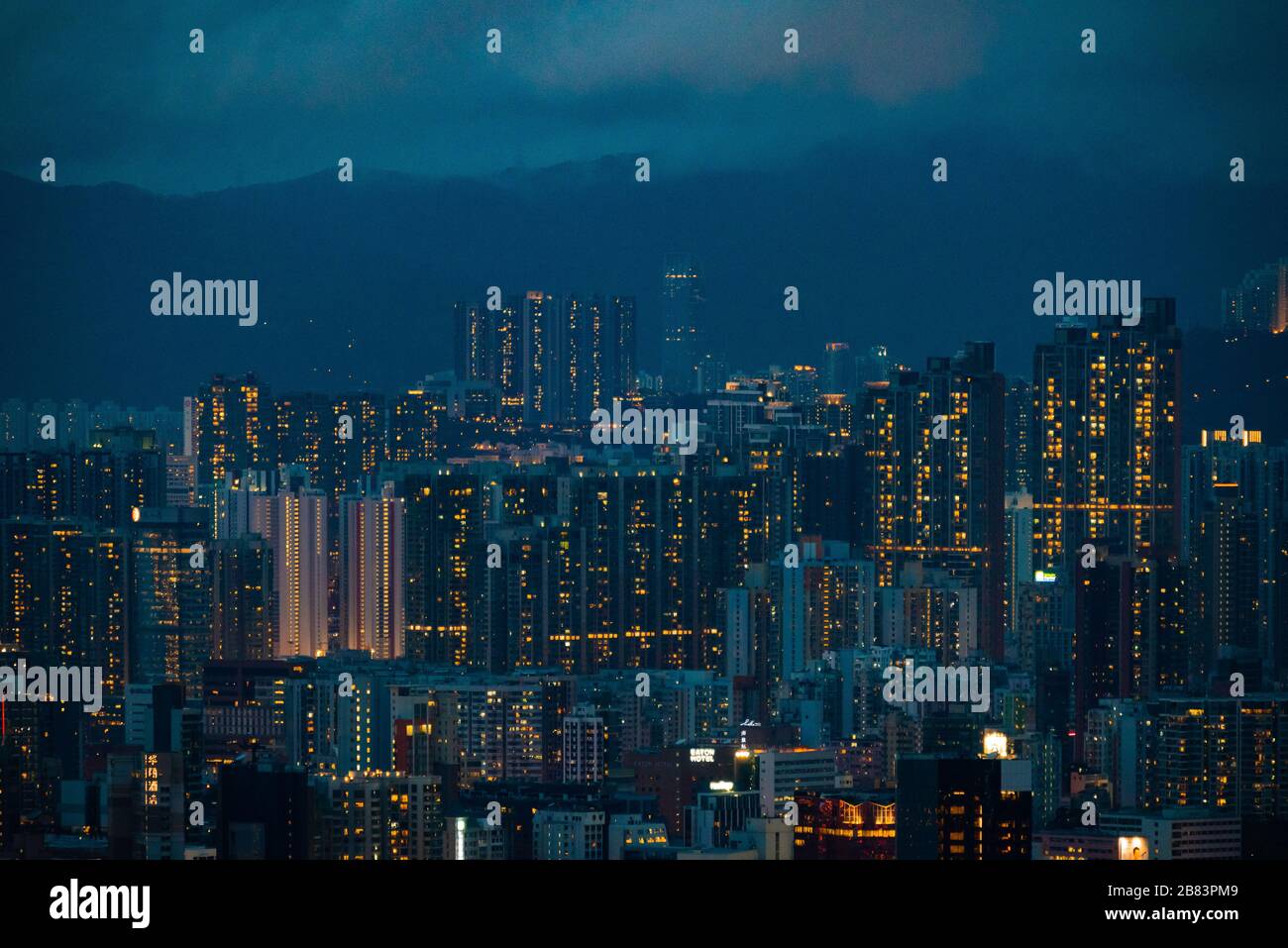 Hong kong harbour 2019 aerial hi-res stock photography and images - Alamy