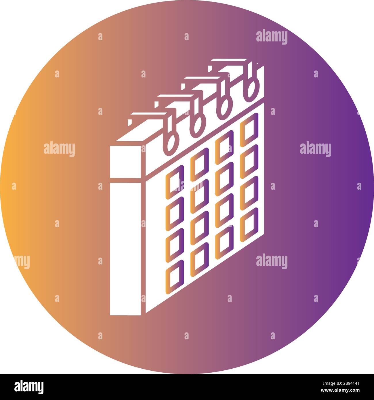 calendar reminder date block style icon Stock Vector Image & Art - Alamy