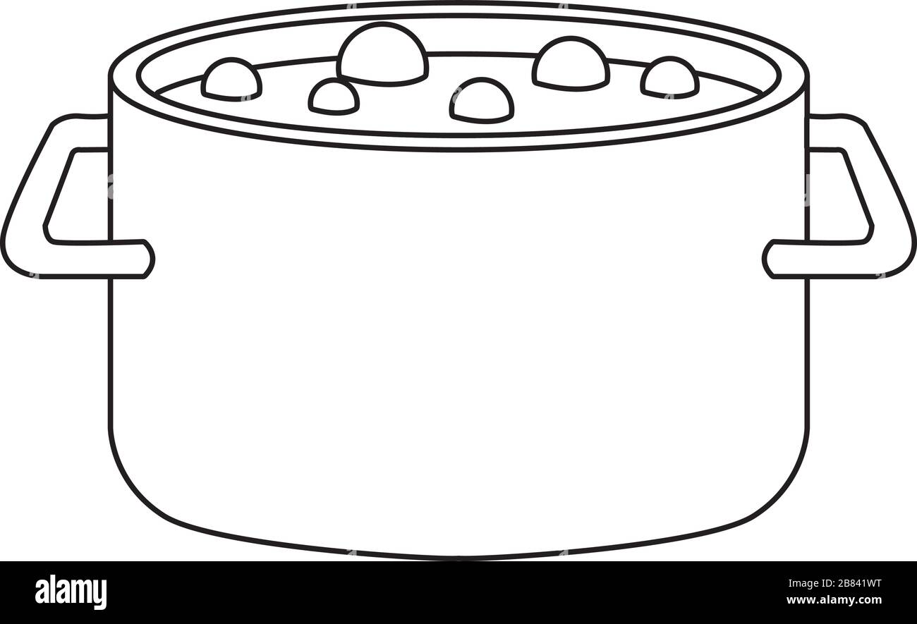 50+ Clear Pot Boiling Water Stock Illustrations, Royalty-Free