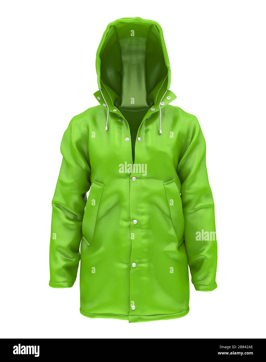 Rain Coat Isolated Stock Photo Alamy