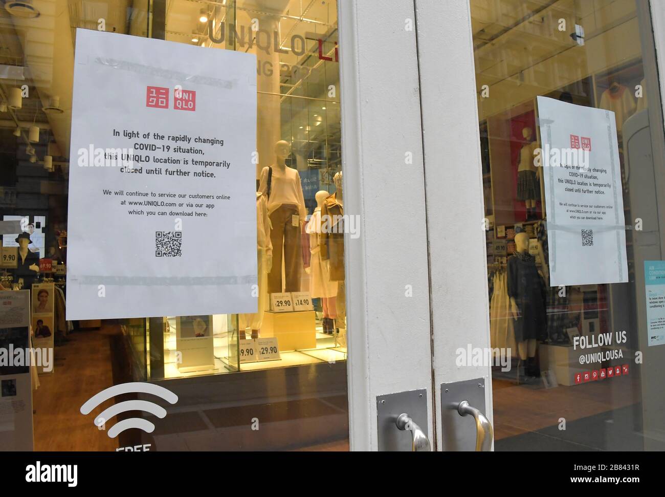 Uniqlo store new york hi-res stock photography and images - Alamy