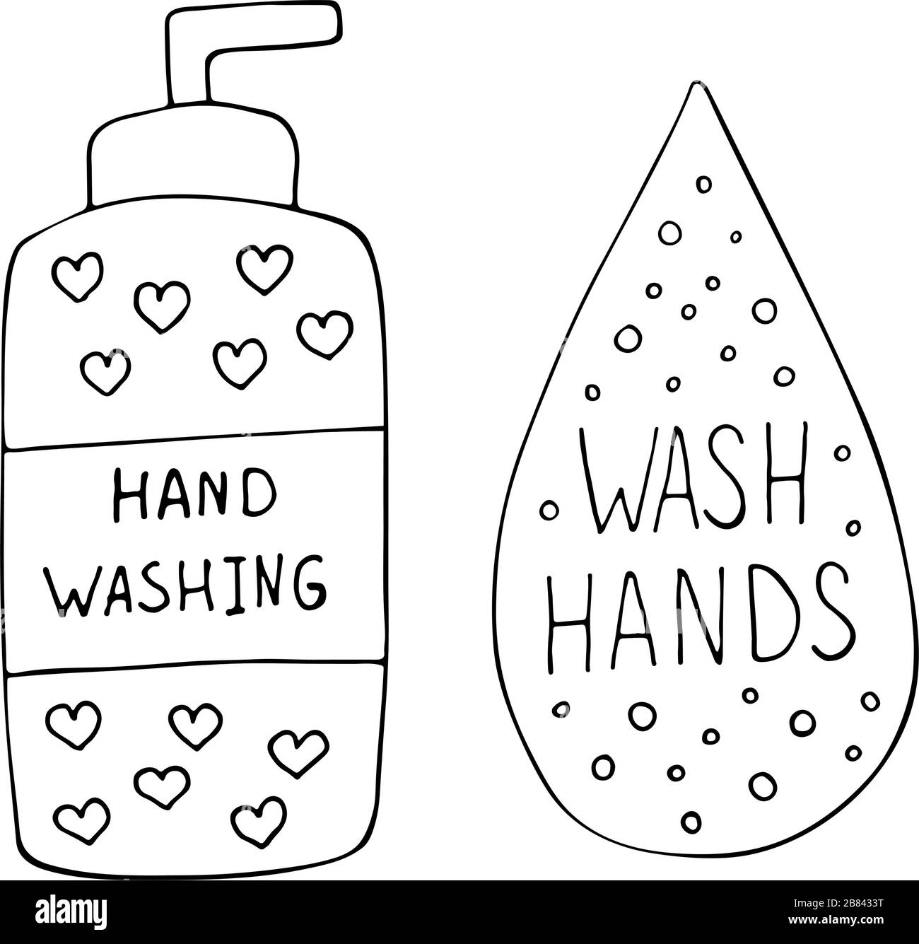 Hand washing art campaign contest for students at CarolinaEast