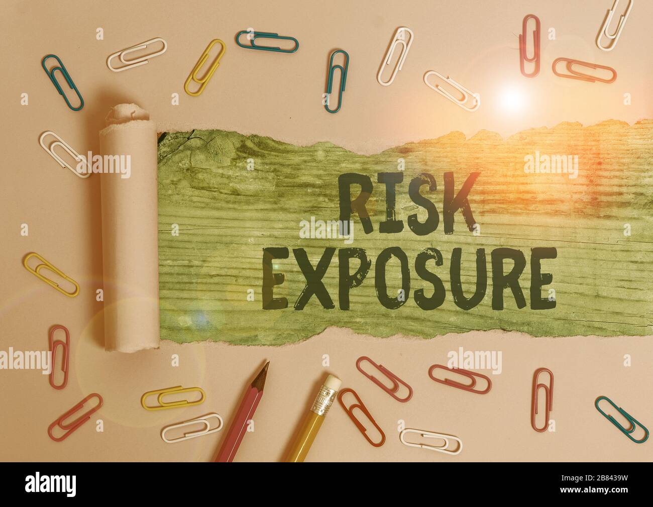 Current Risk Text Handwriting text Risk Exposure. Conceptual photo the quantified ...