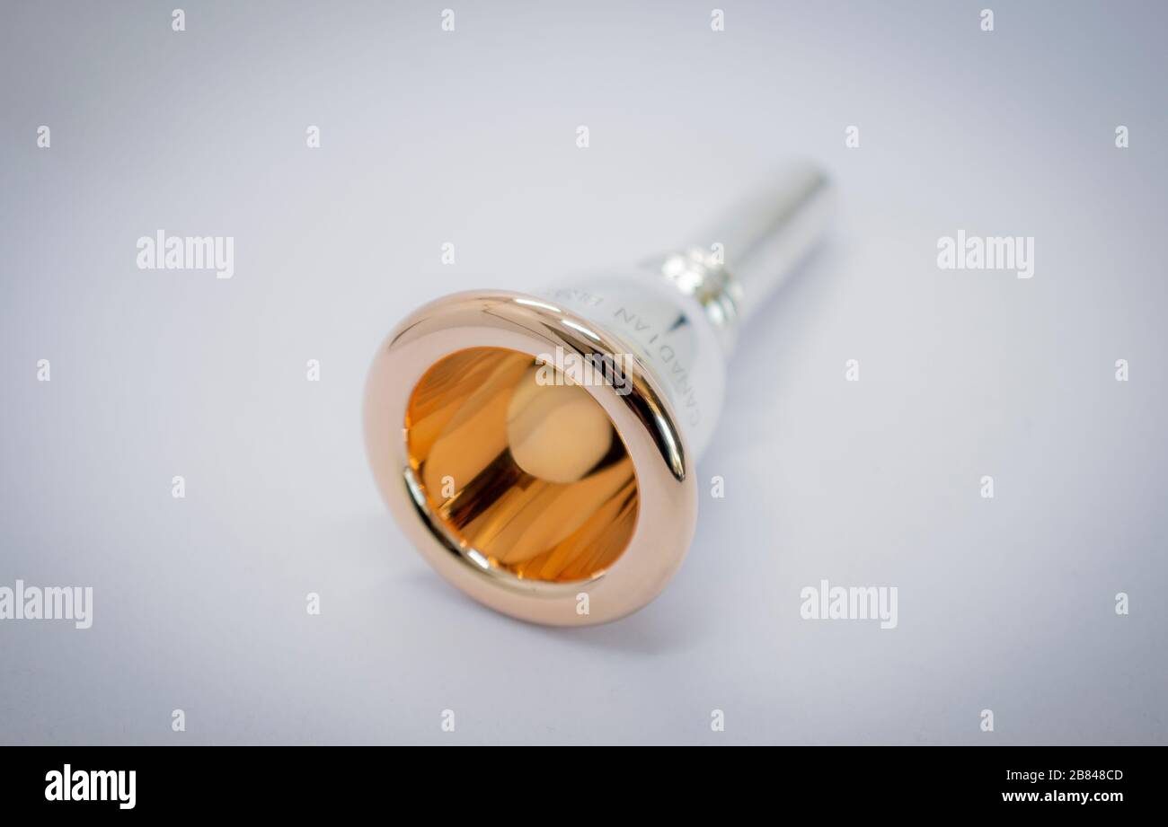 Tuba Mouthpiece canadian brass MB88 For BBb Tuba Stock Photo Alamy