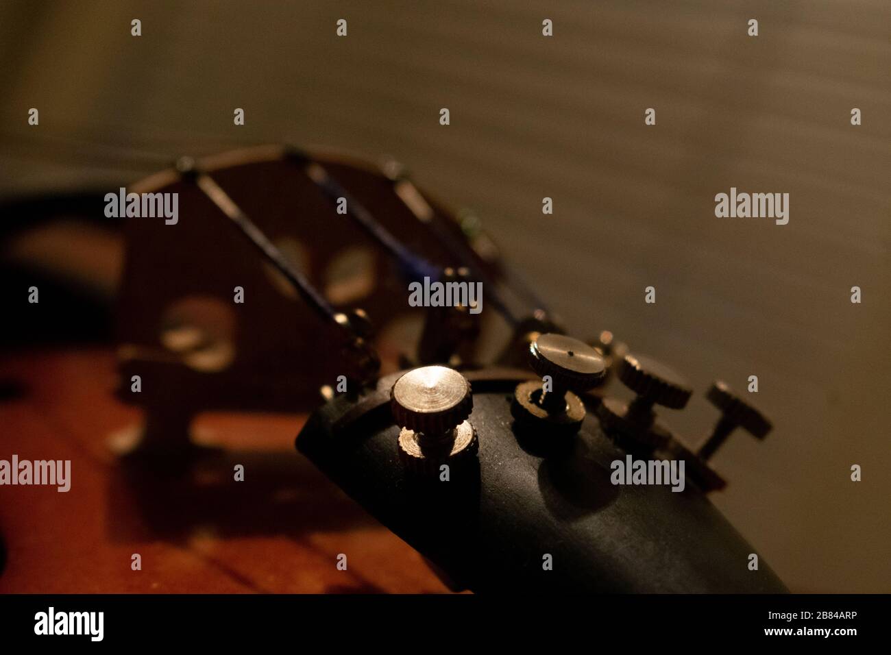Violin bridge hi-res stock photography and images - Alamy