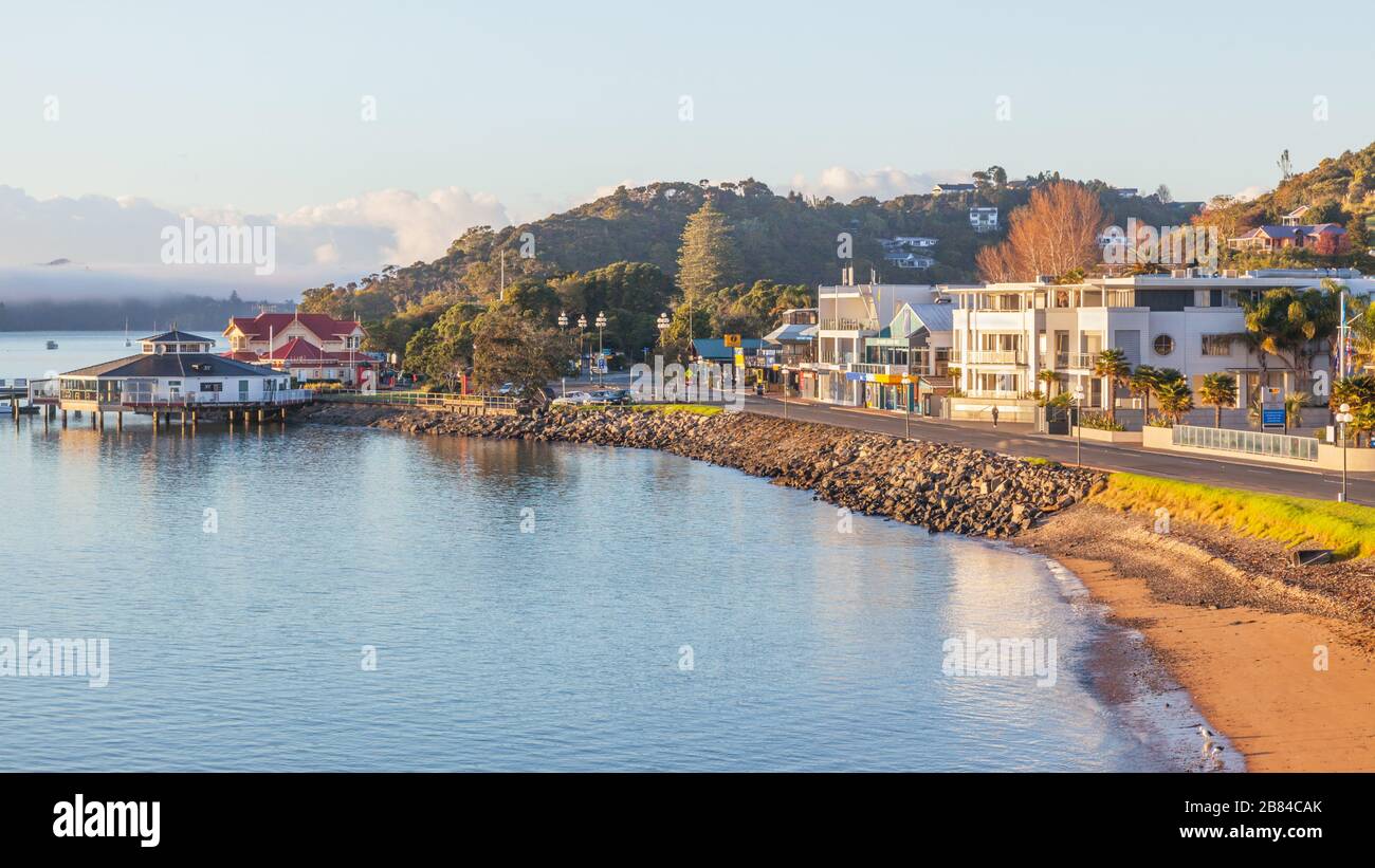 Paihia is the main tourist town in the Bay of Islands in the far north