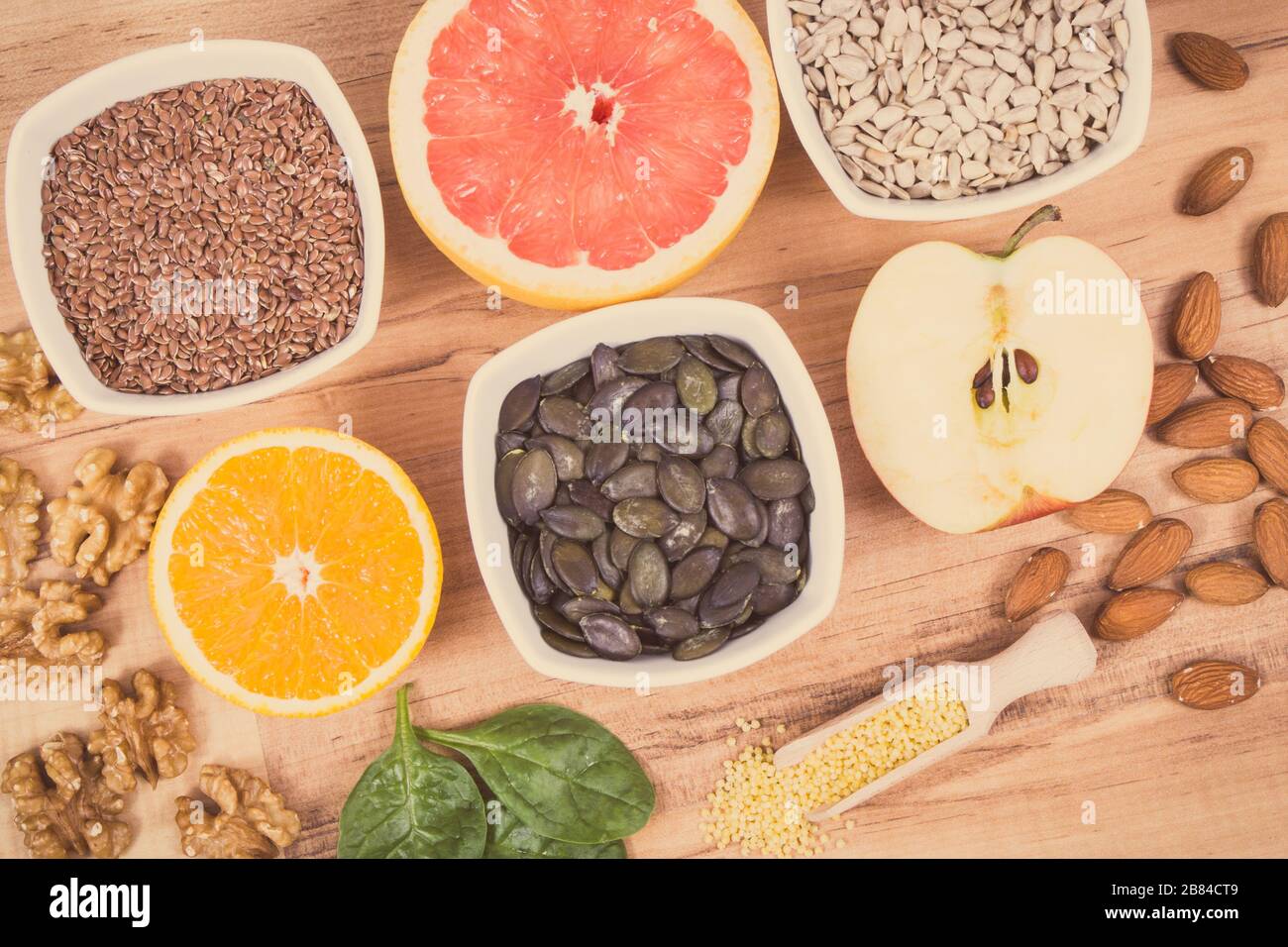 Products and ingredients containing vitamins and minerals for healthy