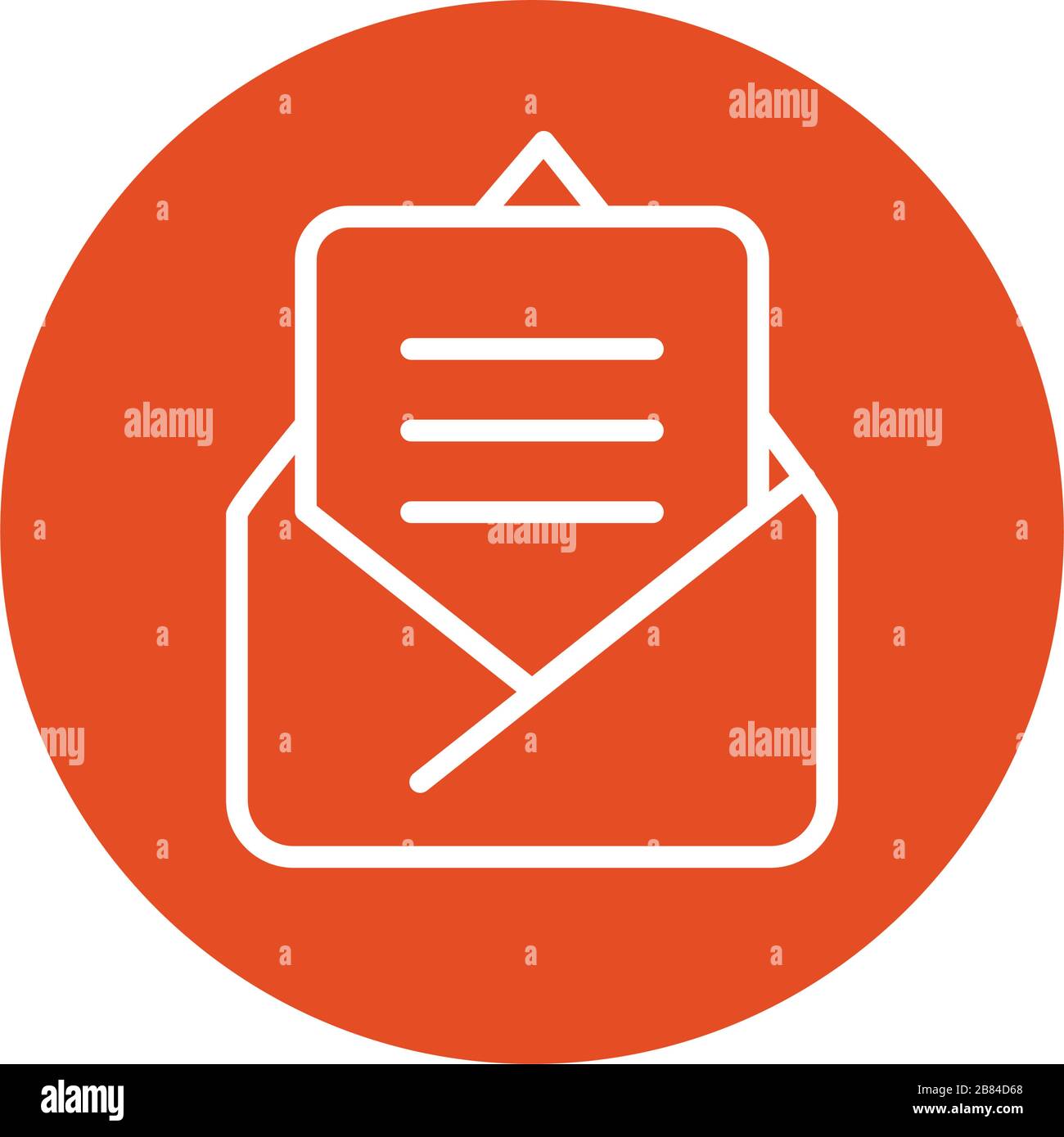 envelope mail send block style icon Stock Vector Image & Art - Alamy