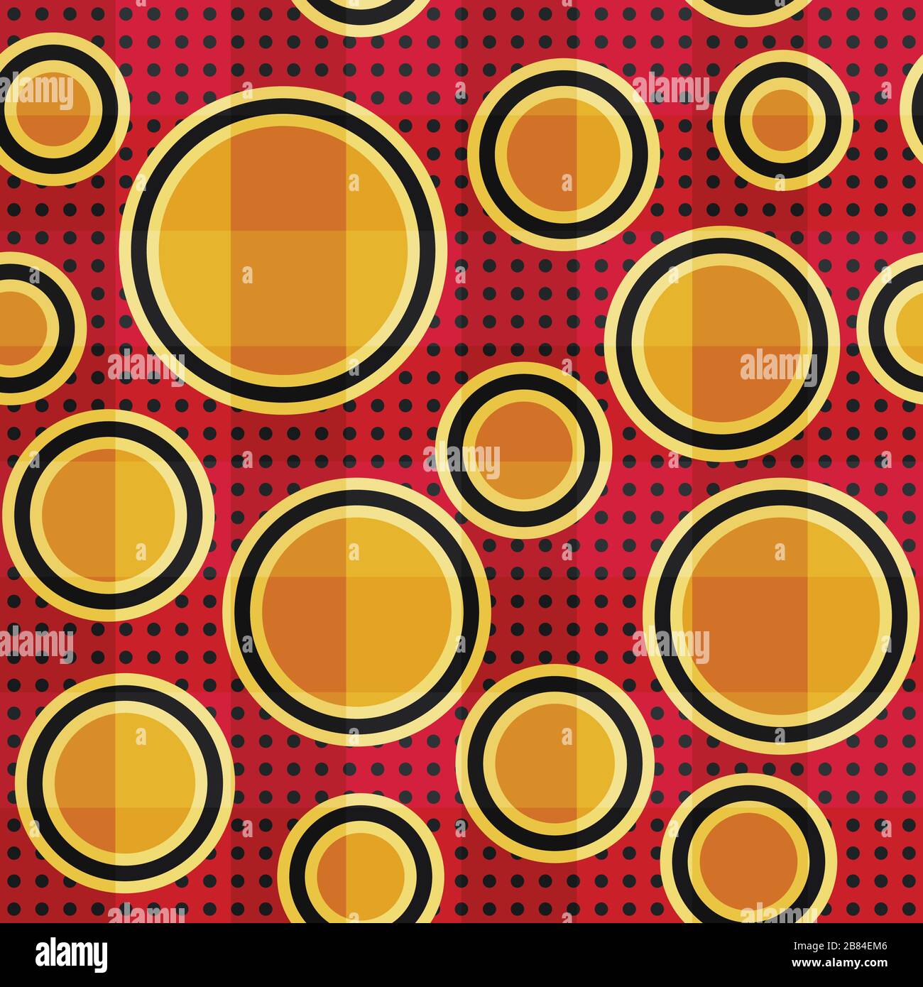 abstract circles seamless Stock Vector Image & Art - Alamy