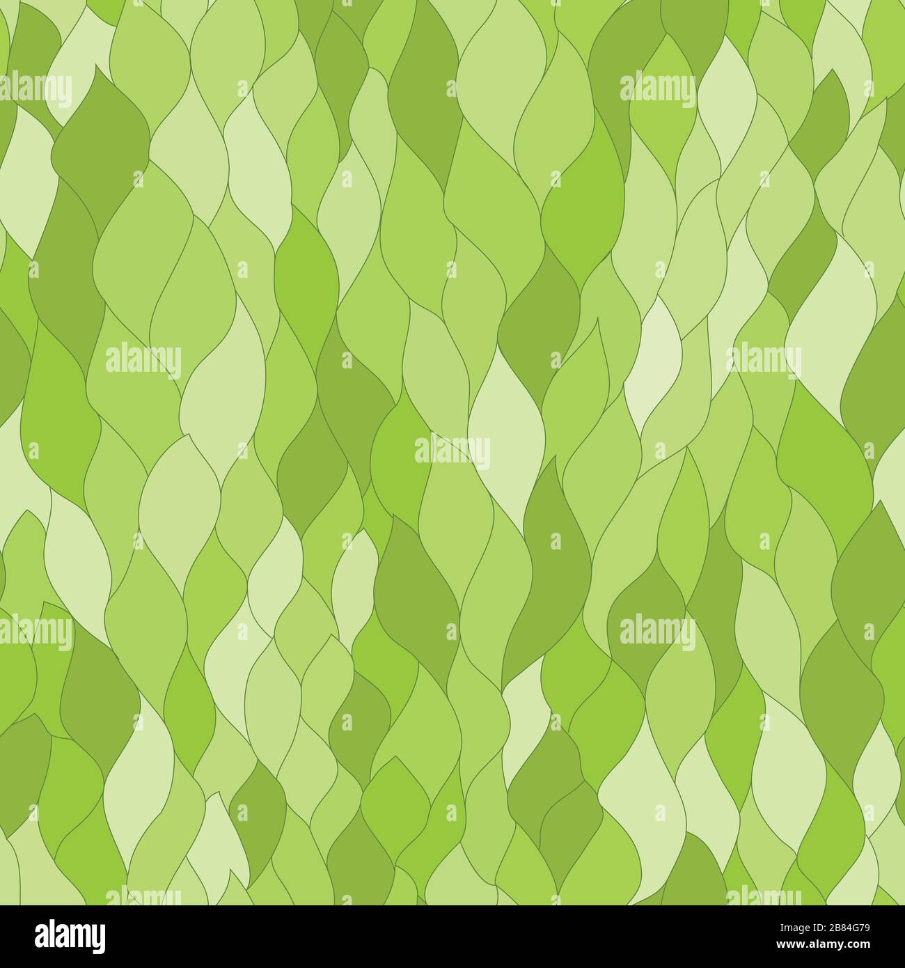 abstract green leafs seamless texture Stock Vector Image & Art - Alamy