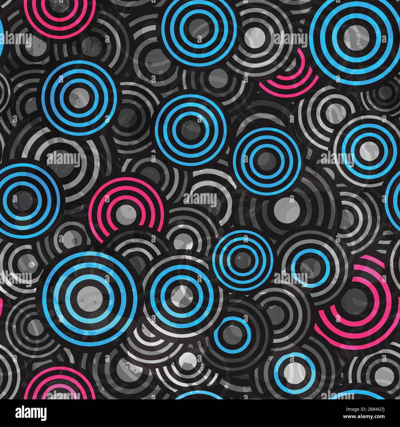 abstract grunge circle seamless Stock Vector Image & Art - Alamy