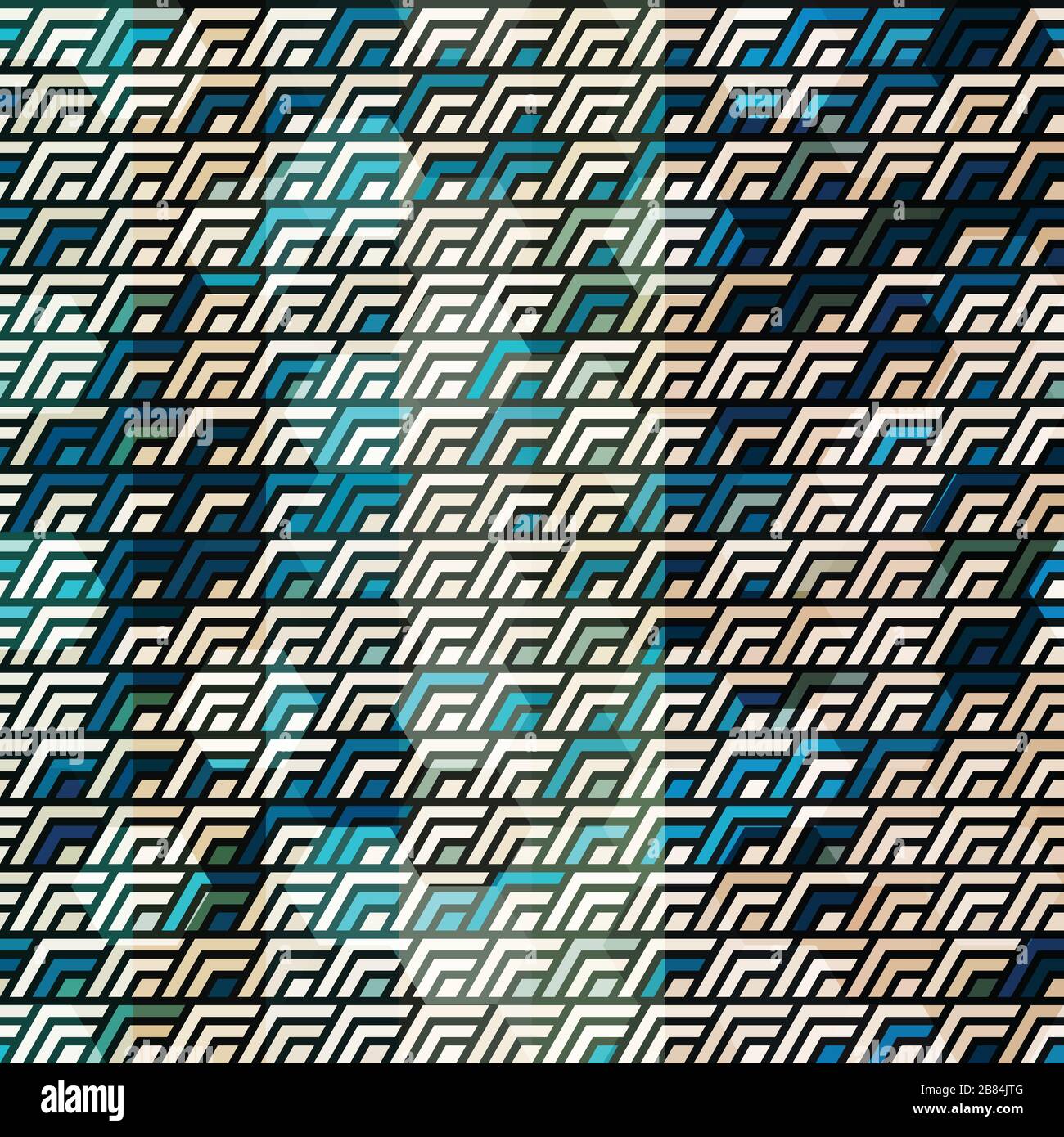 blue cells seamless Stock Vector