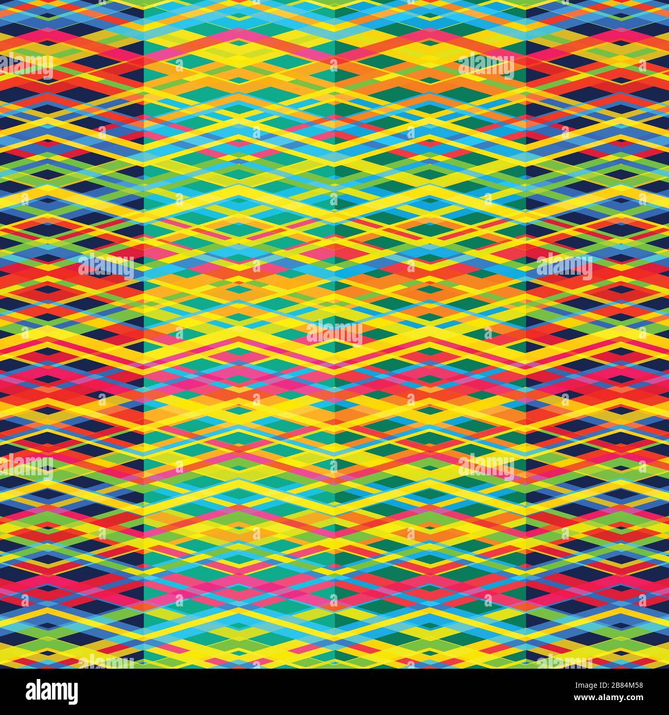 bright rainbow seamless pattern Stock Vector