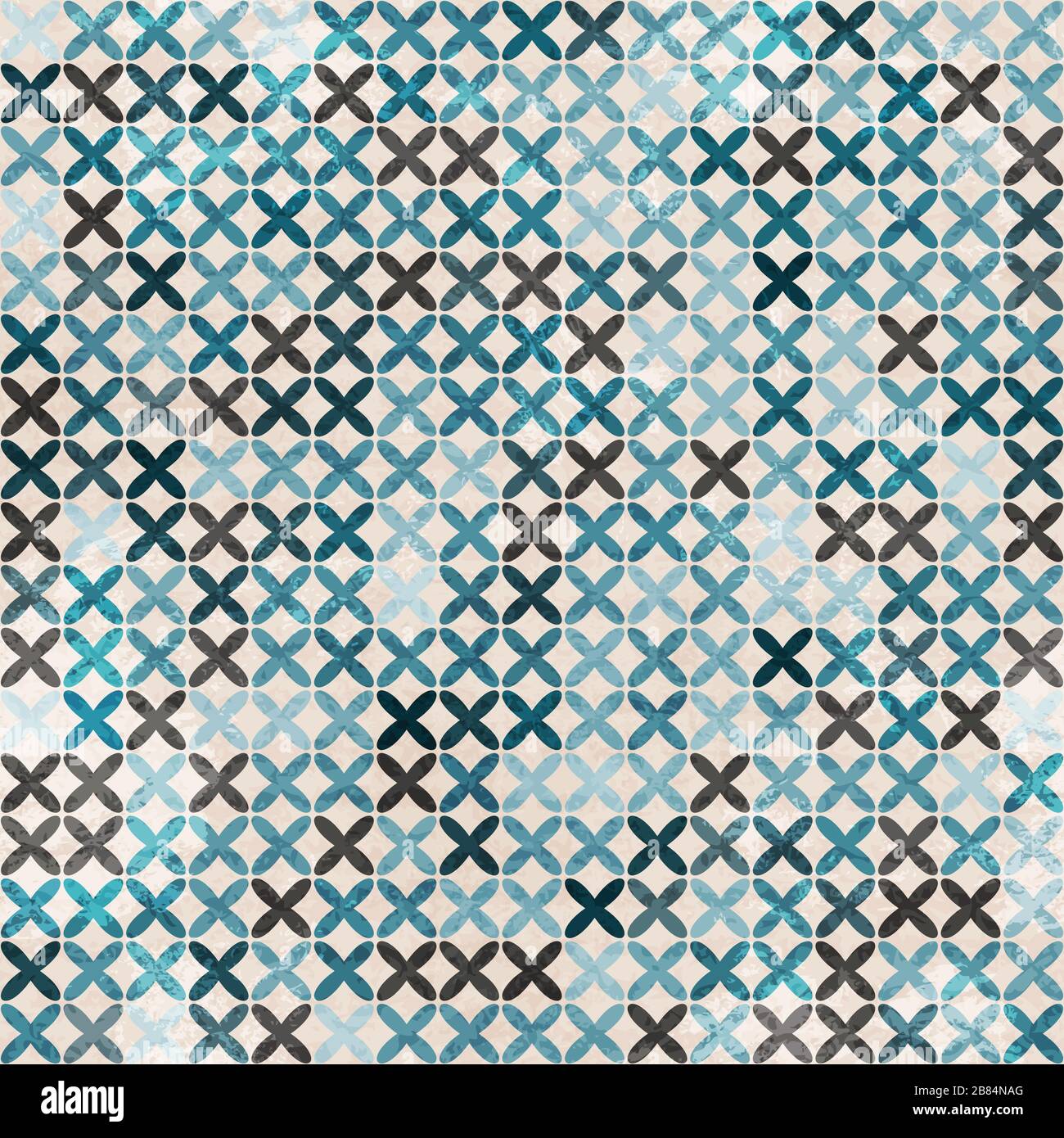 cloth blue seamless pattern Stock Vector